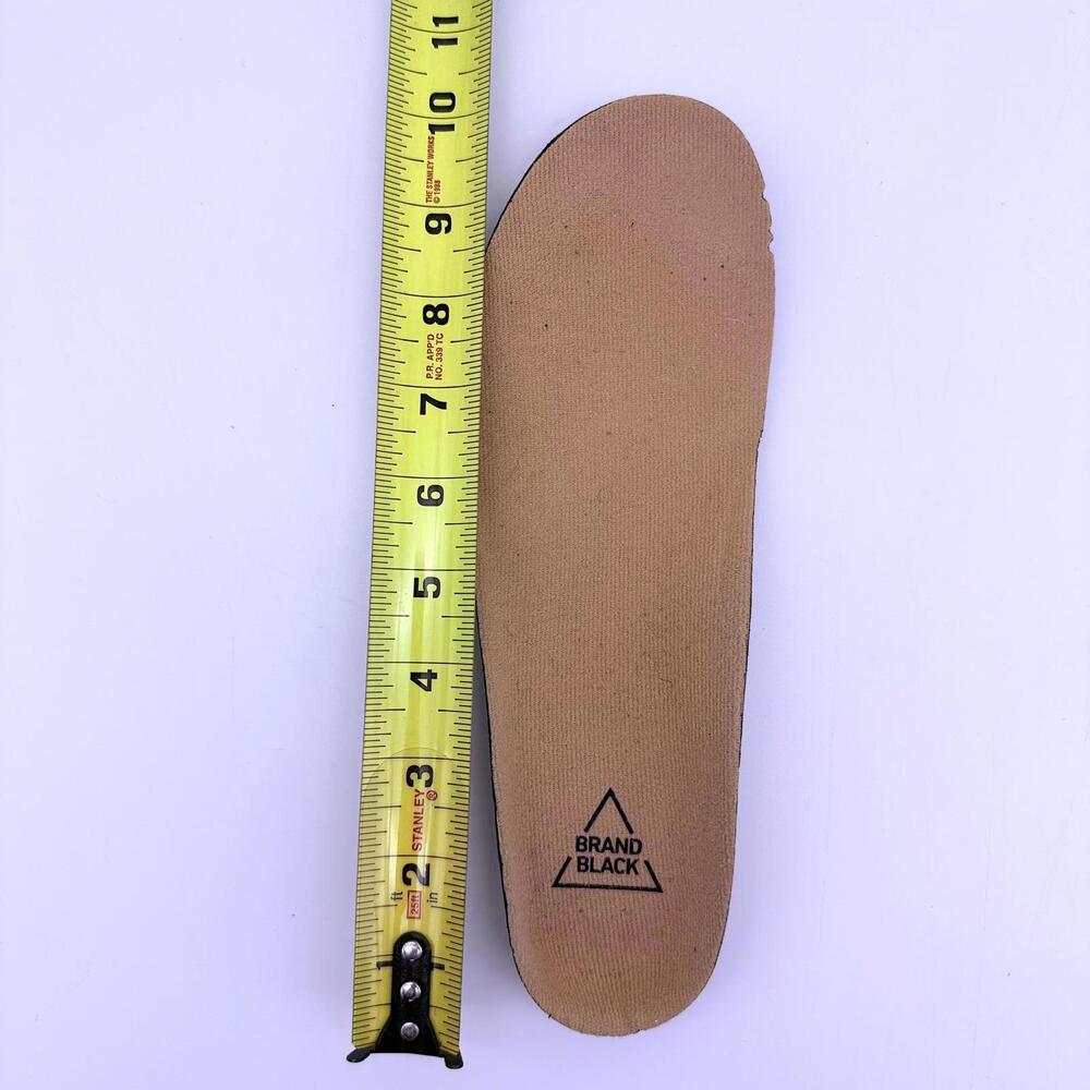 Brand Black Saga Women's 8-8.5 / Men's 6.5 White Vibram Leather Sneakers - Picture 12 of 13